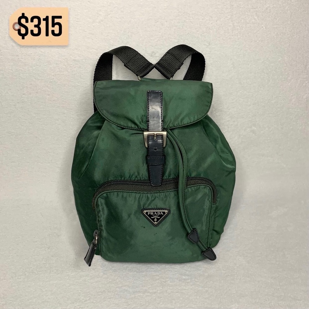 ✨✨✨✨SOLD✨✨✨✨ Prada Milano Authentic RARE Vintage Mini Nylon Tessuto Backpack GUC